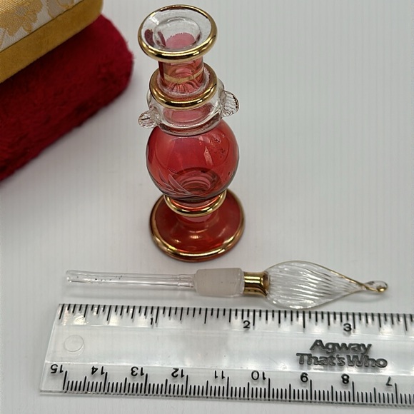 Beautiful Hand Blown Glass Perfume Bottles Made In Egypt. - Picture 5 of 10
